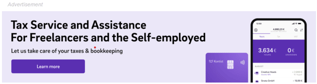tax service and assistance for freelancers and the self employed